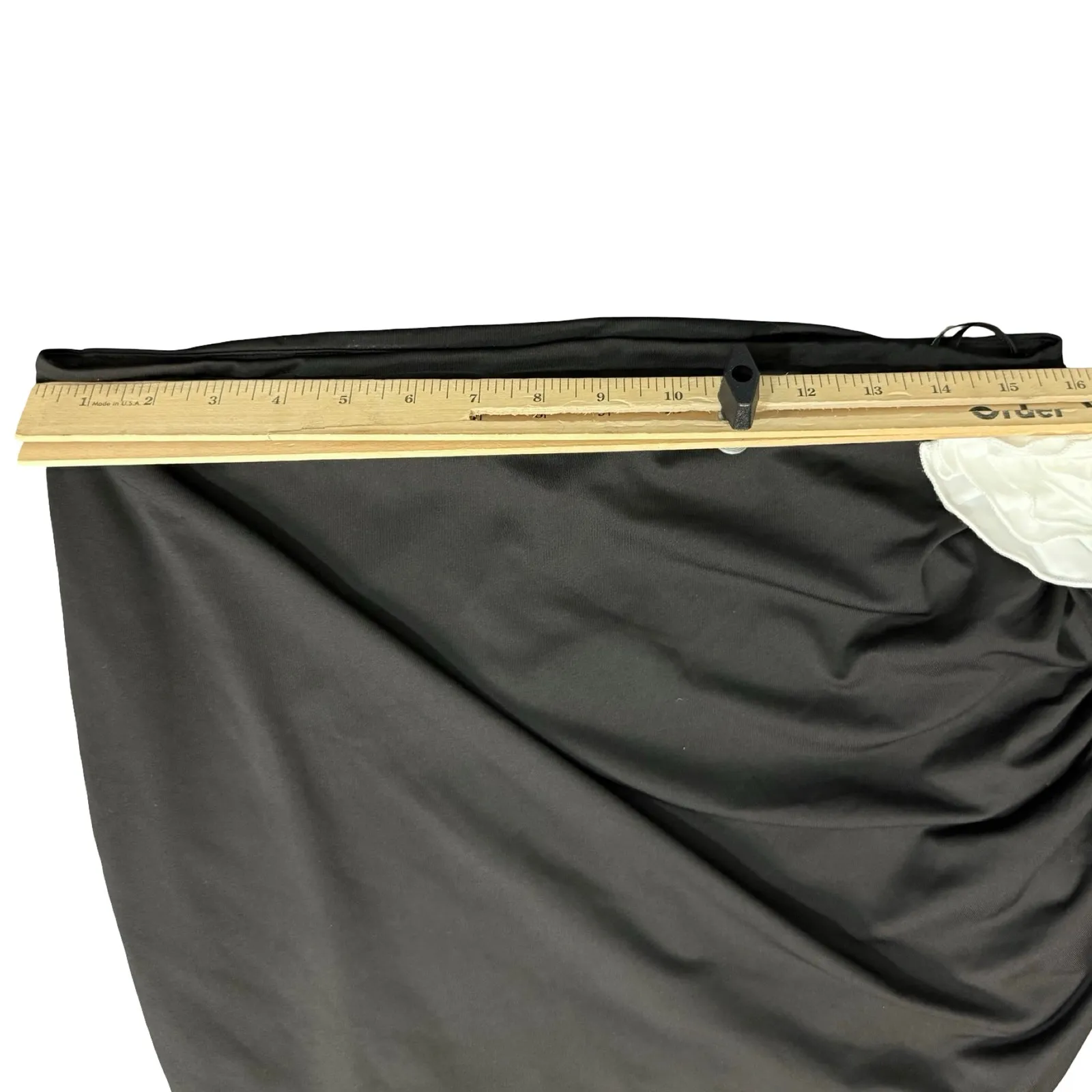 Lovers and Friends Black White Flower Cordelia Stretch Mini Skirt sz XL NEW Tags - Image 5