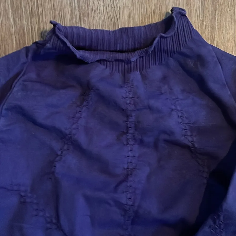 Free People Movement Good Karma Blue Long Sleeve Top Size XS/S - Image 9