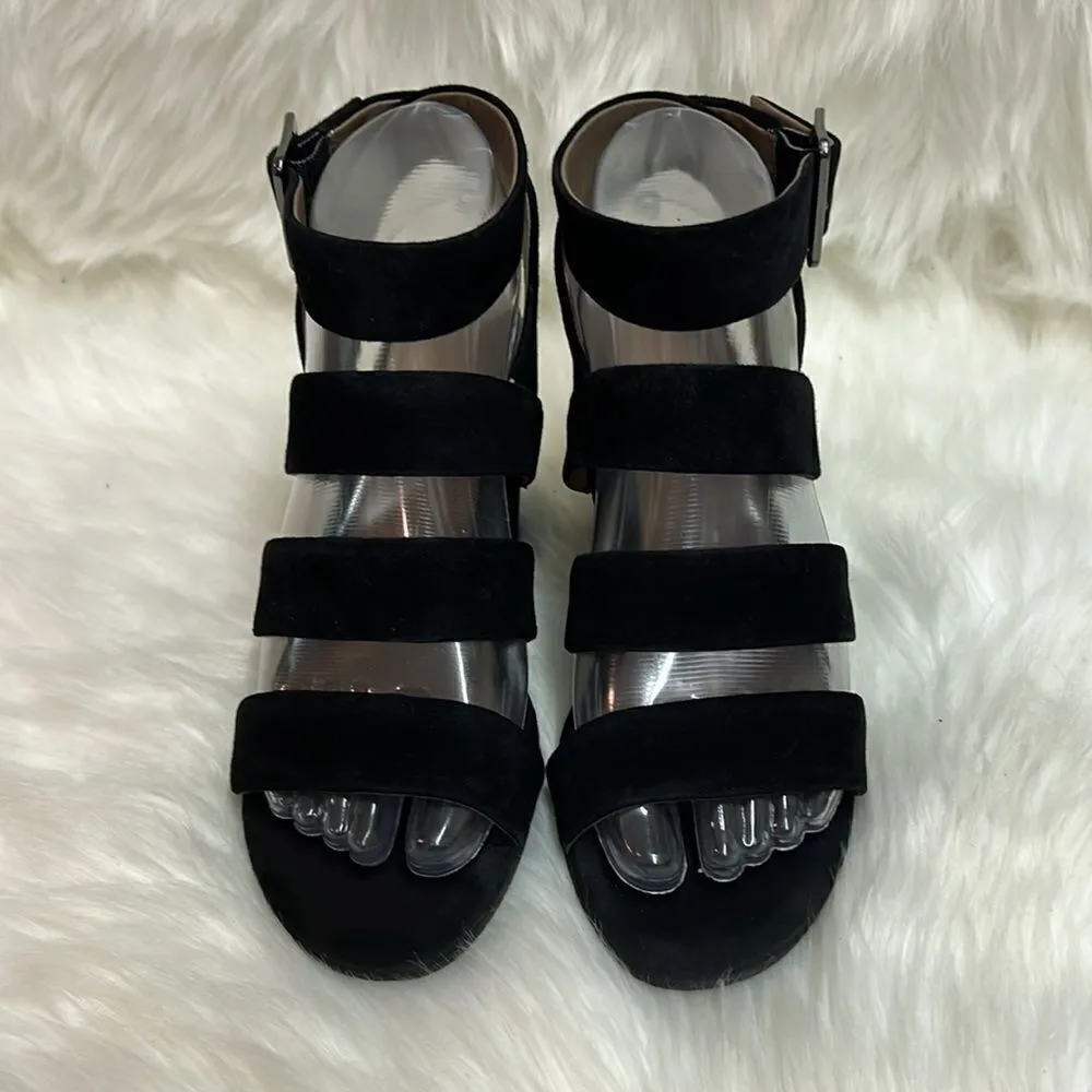 Vionic Womens Perk Blaire Black Suede Ankle Strap Heels Size 6Medium (B, M) B22B - Image 6