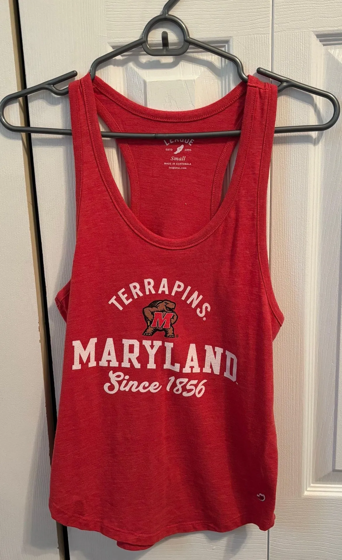 University Of Maryland UMD Tank Red - Image 2