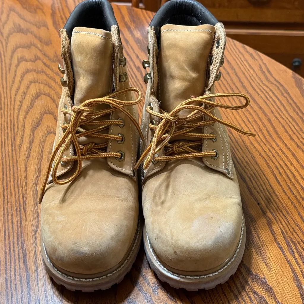 IBEX Insulated Women’s Tan Work Boots Size 8 - Image 2