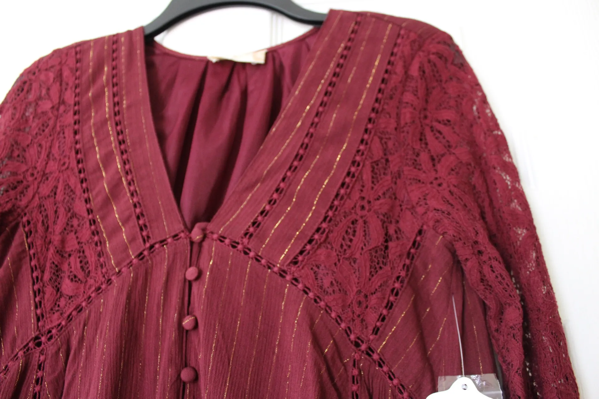 Altar’d state | burgundy swing dress - Image 7