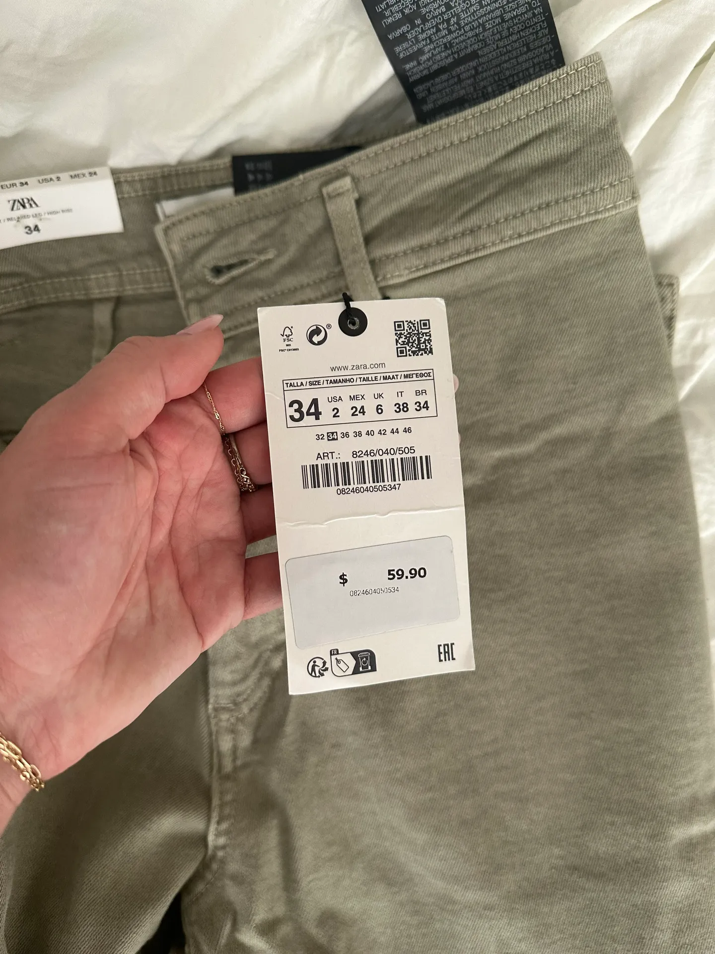 NWT Cargo Marine Pants - Image 3