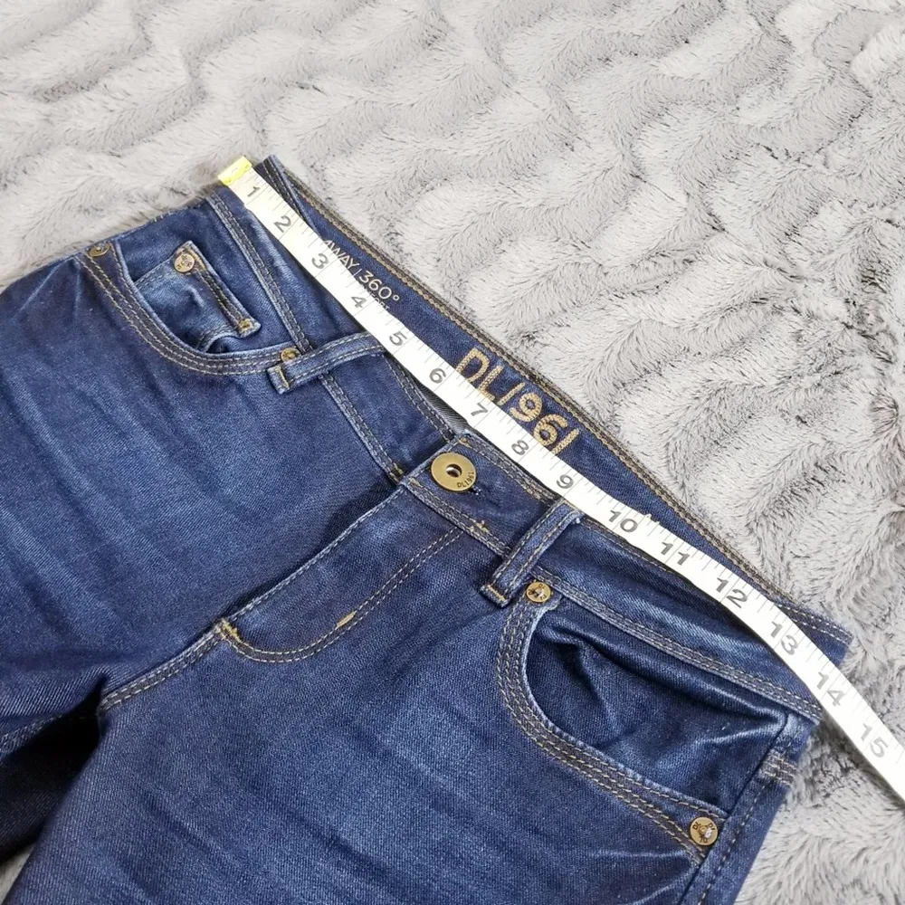 DL1961 Angel Mid Rise Skinny Ankle Jeans - Image 5