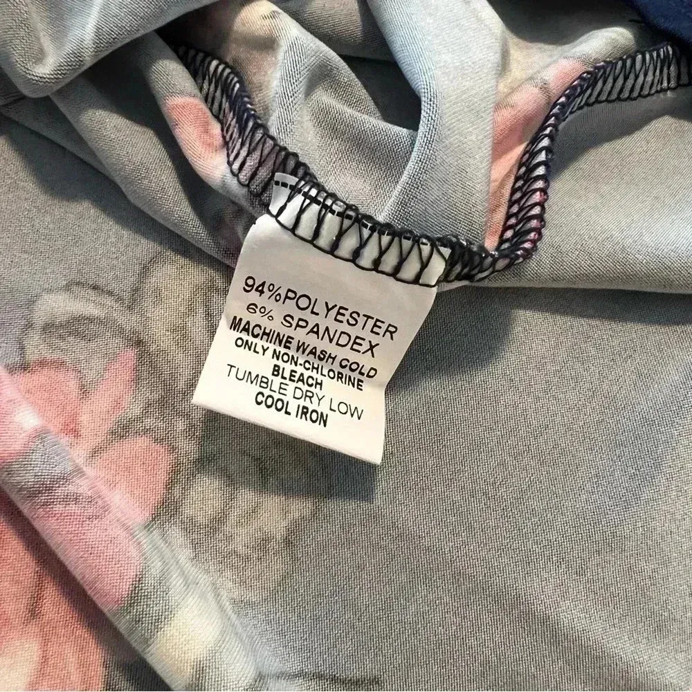 Paper moon blouse 3X spaghetti straps floral navy blue STITCH FIX - Image 5