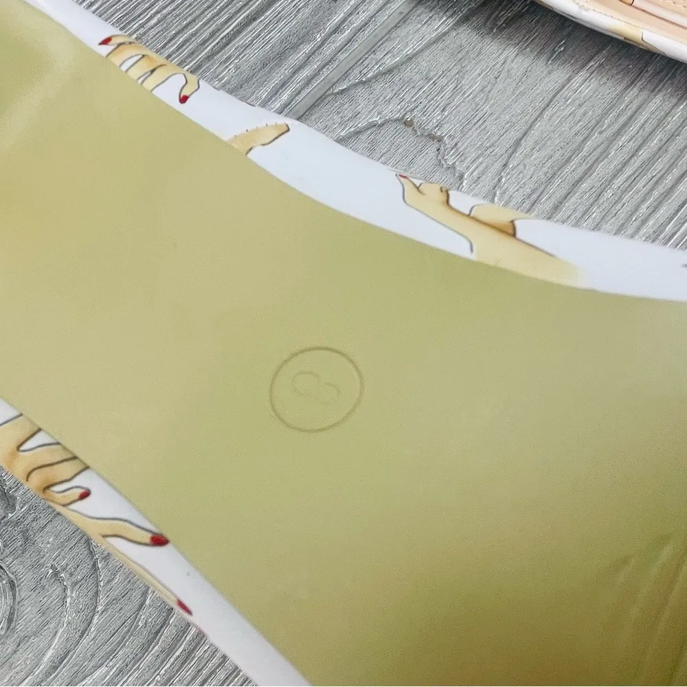 Liliana perilla Multi-color Leatherette Stiletto Heel Pumps shoes size 8 unique - Image 6