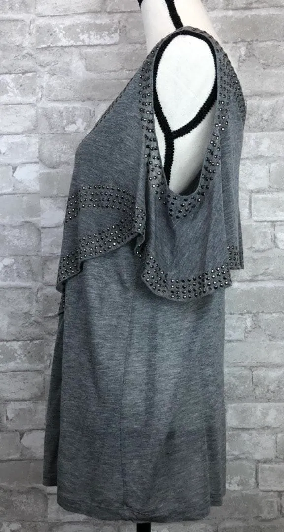 Draped Sleeveless Top - Image 2