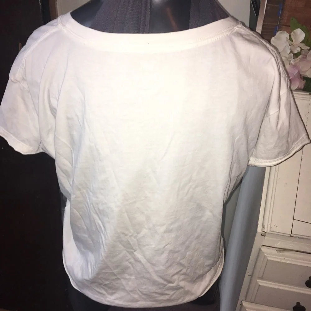 Roxy  surfer/skater waves M cropped T-shirt - Image 4