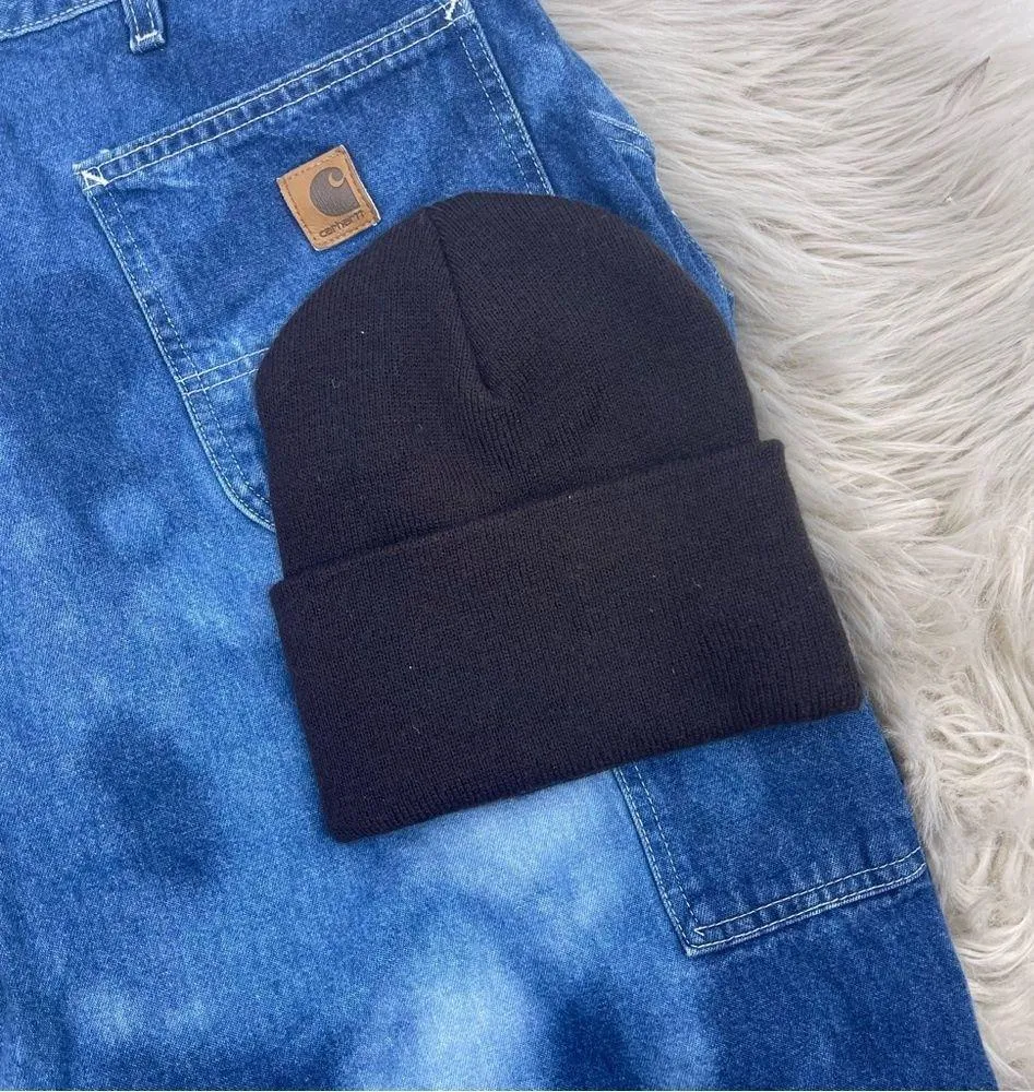 Carhartt Brown Beanie OS - Image 2