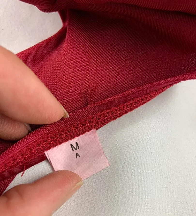 St Johns Bay MD Hibiscus red high waist Tankini - Image 8