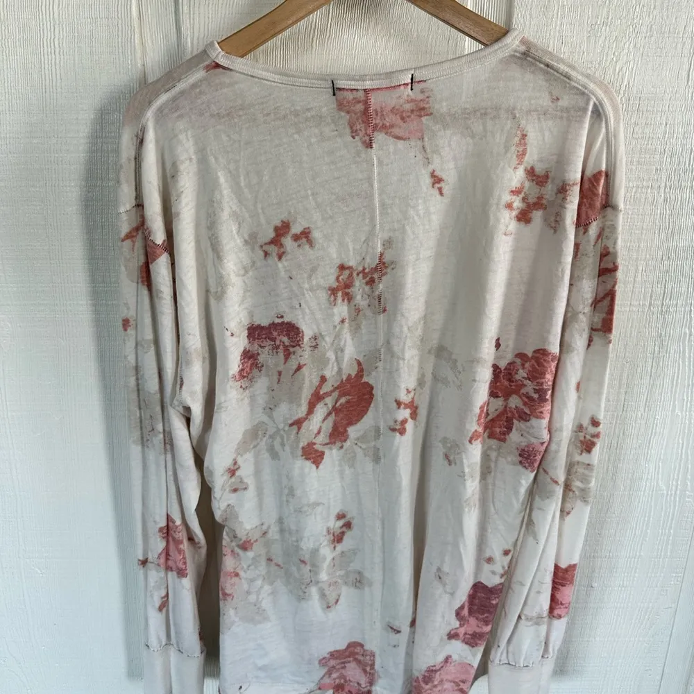 Free People We The Free Arielle Floral Long Sleeve Shirt - Image 5