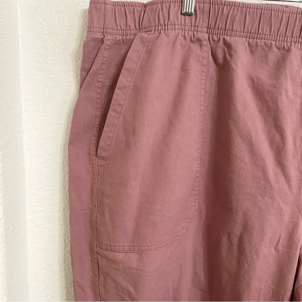 Old Navy Womens Pants Dusty Pink Woodrose Pulla Utility Carpenter Plus Size 3X - Image 7