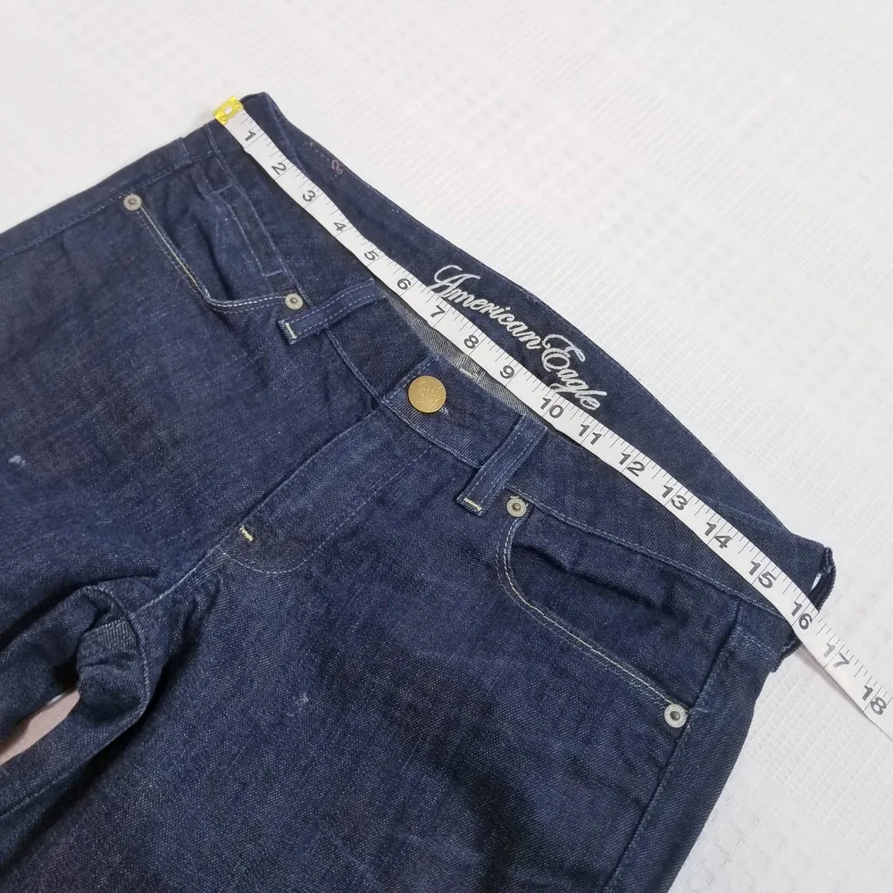 AEO American Eagle Embroidered Real Flare Jeans - Image 6