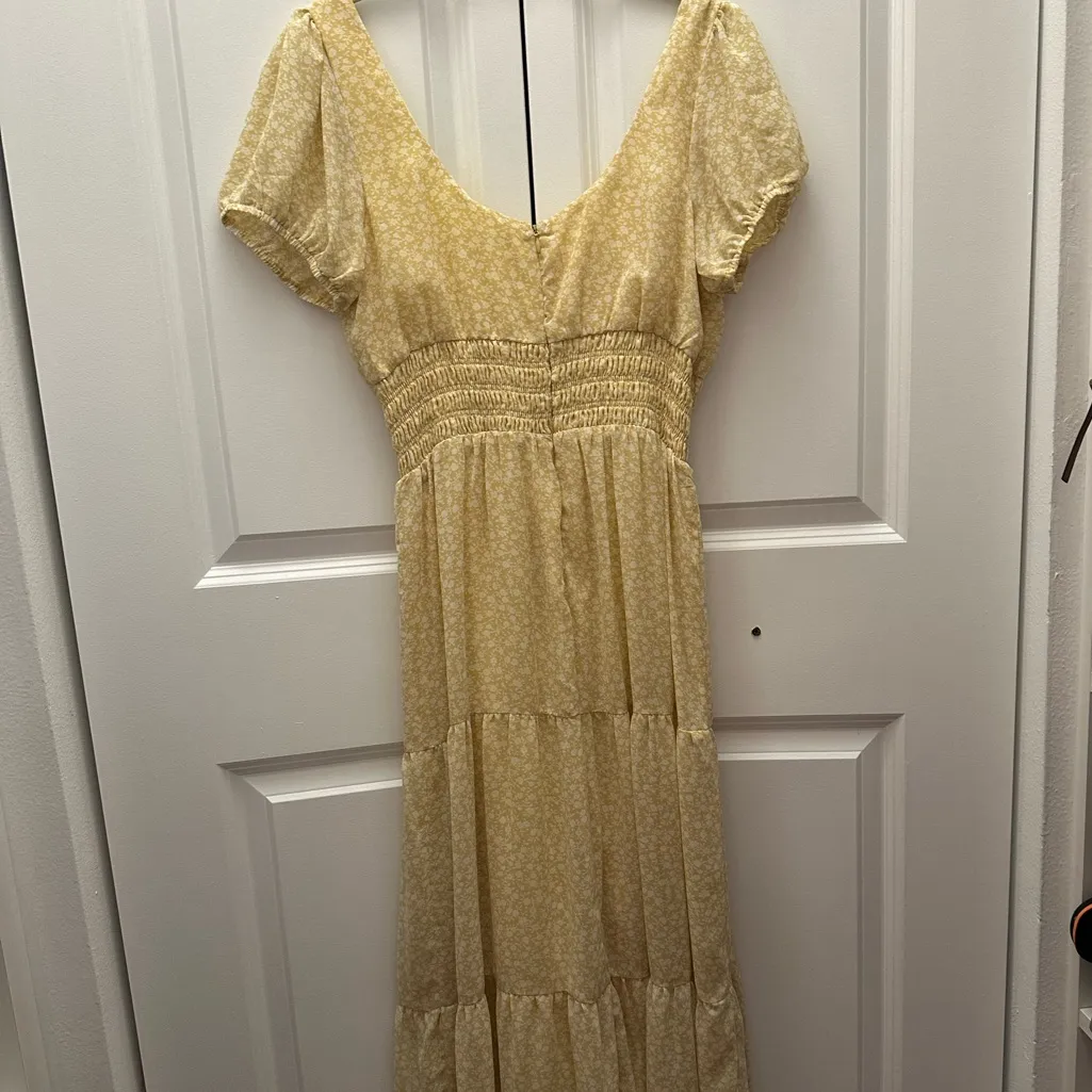 Urban Outfitters Billabong Sunrise Floral Sweetheart Maxi Dress - Image 8