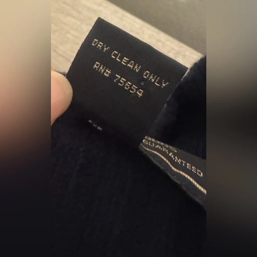 Vintage Abercrombie & Fitch Lambswool Blend Funnel Neck Sweater 90s Y2K Medium - Image 11