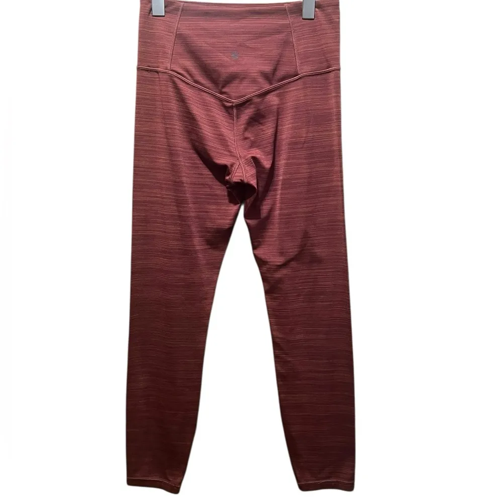 Athleta Elation Textured 7/8 Tight Leggings
Size Medium Tall Dried Cinnamon - Image 9