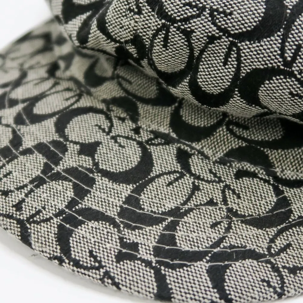 Vintage Y2K Gray & Black GG Logo Newsboy Cap - Image 6