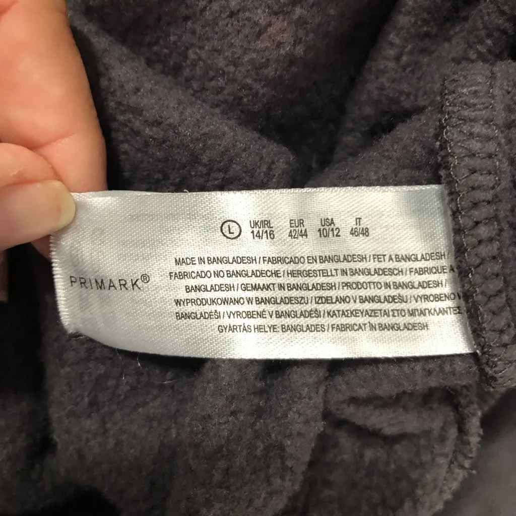 The Notorious BIG grey hooded sweatshirt‎ Brooklyn New York size large adult - Image 3