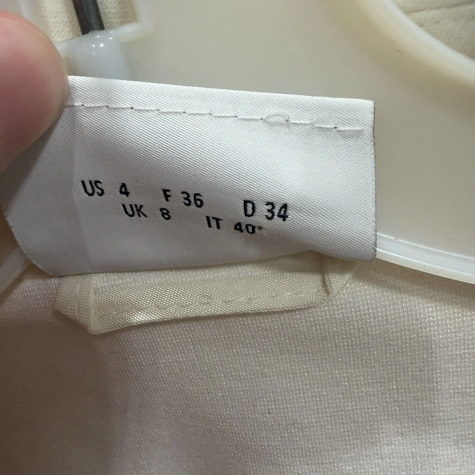 Akris  Punto Asymmetrical Zip Moto Jacket Coat Size 4 - Image 4