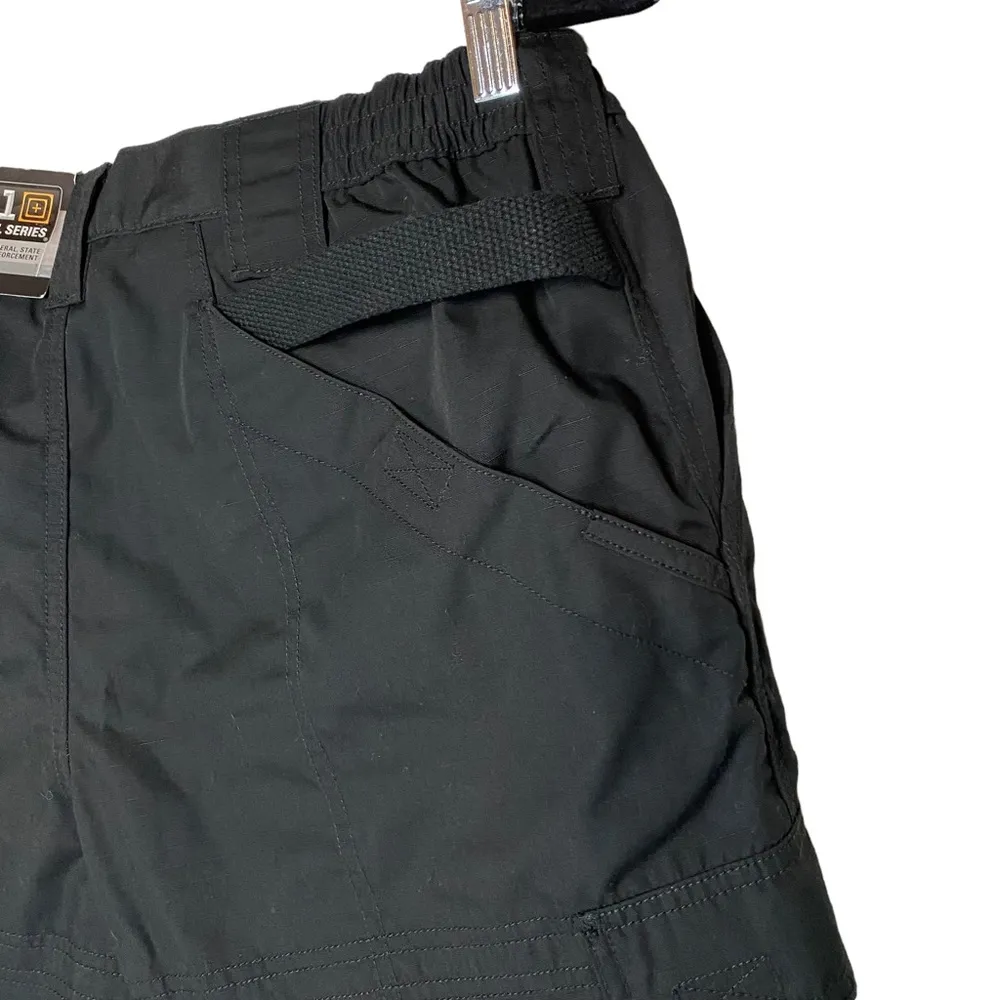 5.11 Tactical Women's TACLITE Pro 9" Ripstop Short Black 12 - Image 5