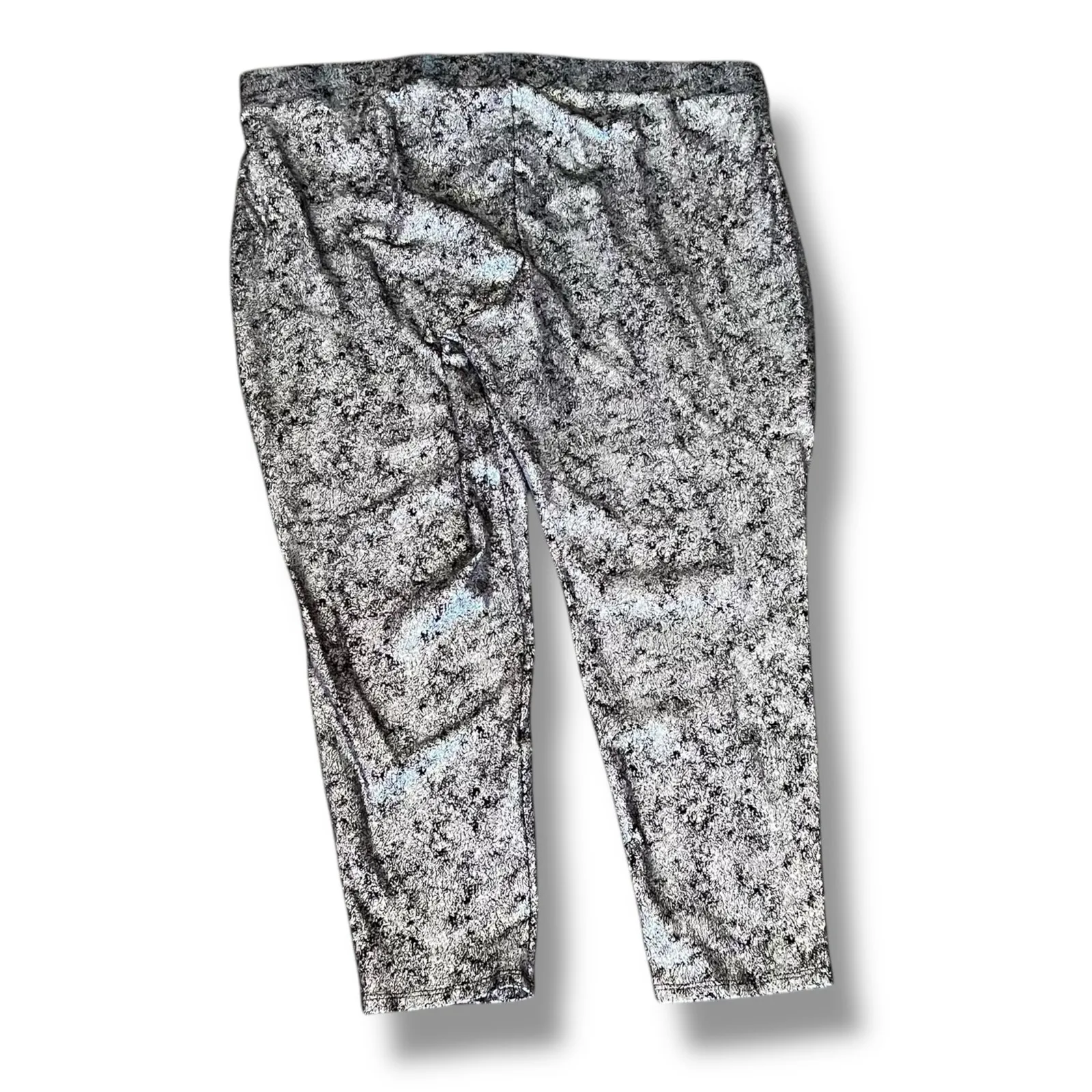 Torrid metallic foil crosshatch spandex premium plus size leggings - Image 6