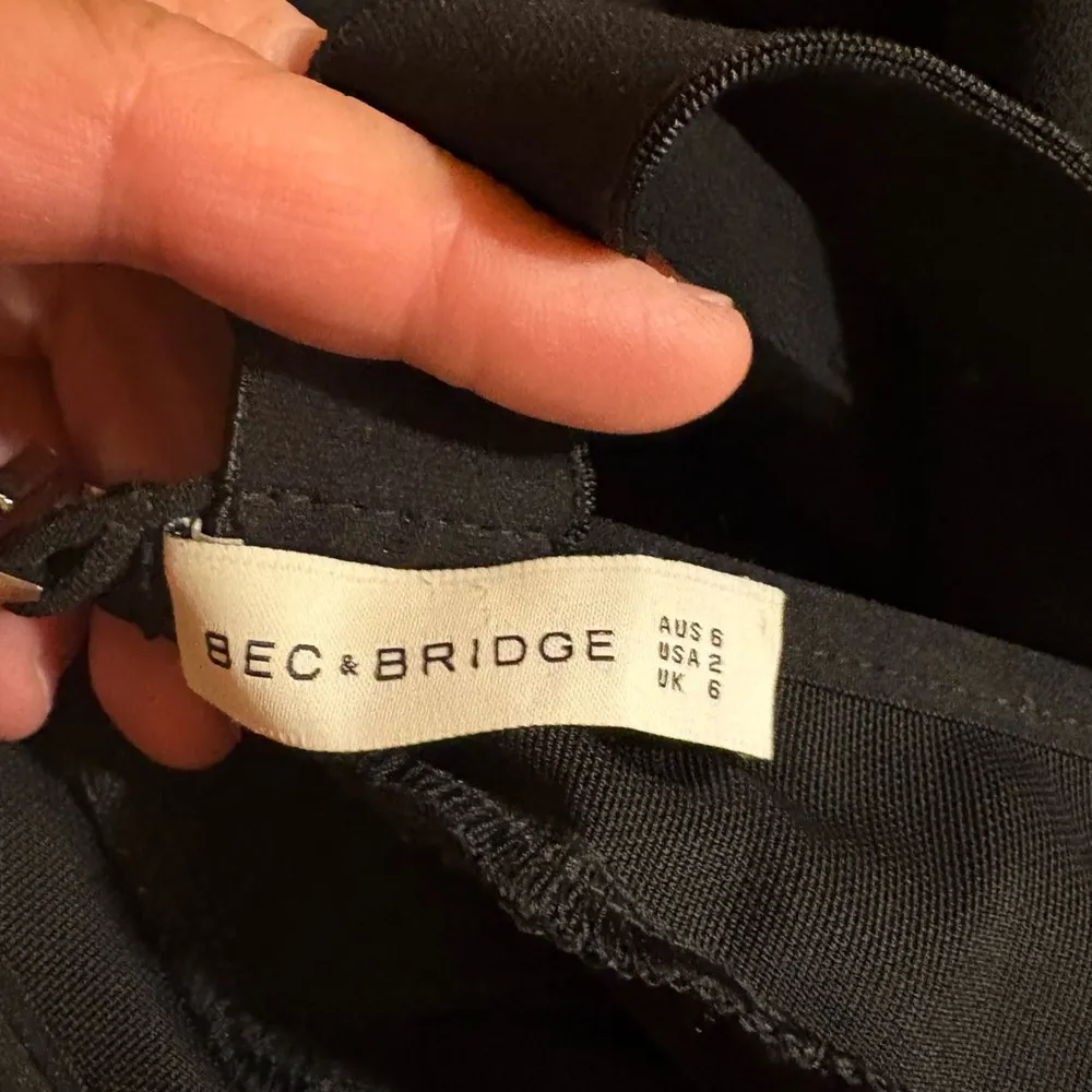 Bec + Bridge Black Cutout Jumpsuit - Image 3