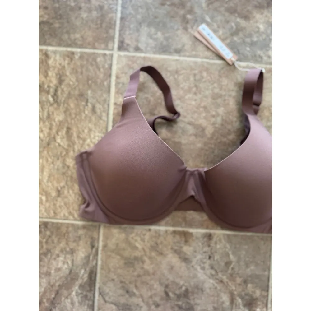 Skims Fits Everybody Scoop Plunge Bra Jasper 40DD - Image 5