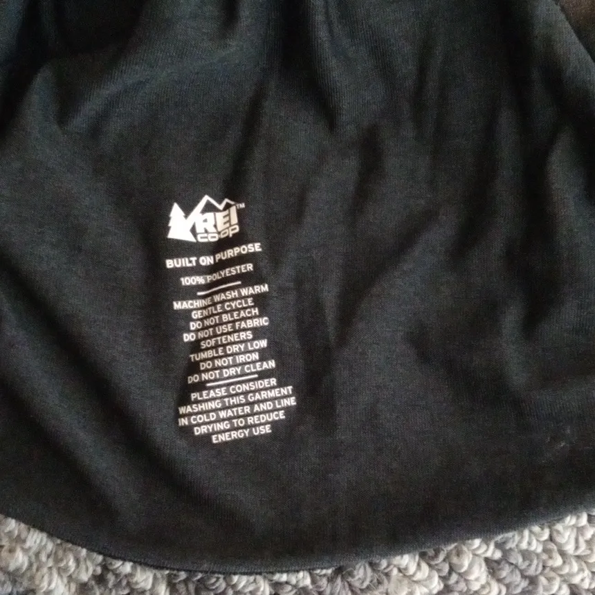 REI Co-op Black Long Sleeve Rashguards Womens  Charcoal Gray Size Xs - Image 4