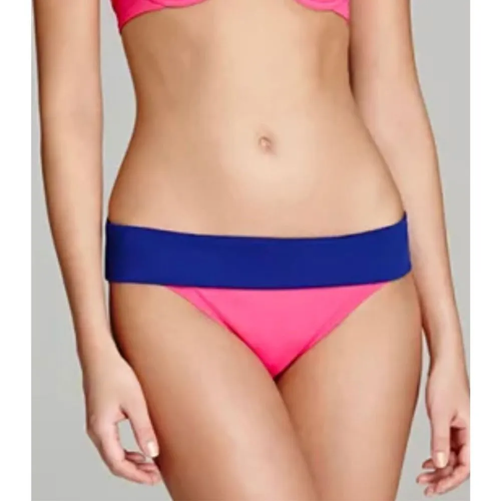 New. Tommy Bahama pink and blue bikini bottom. XS. - Image 3
