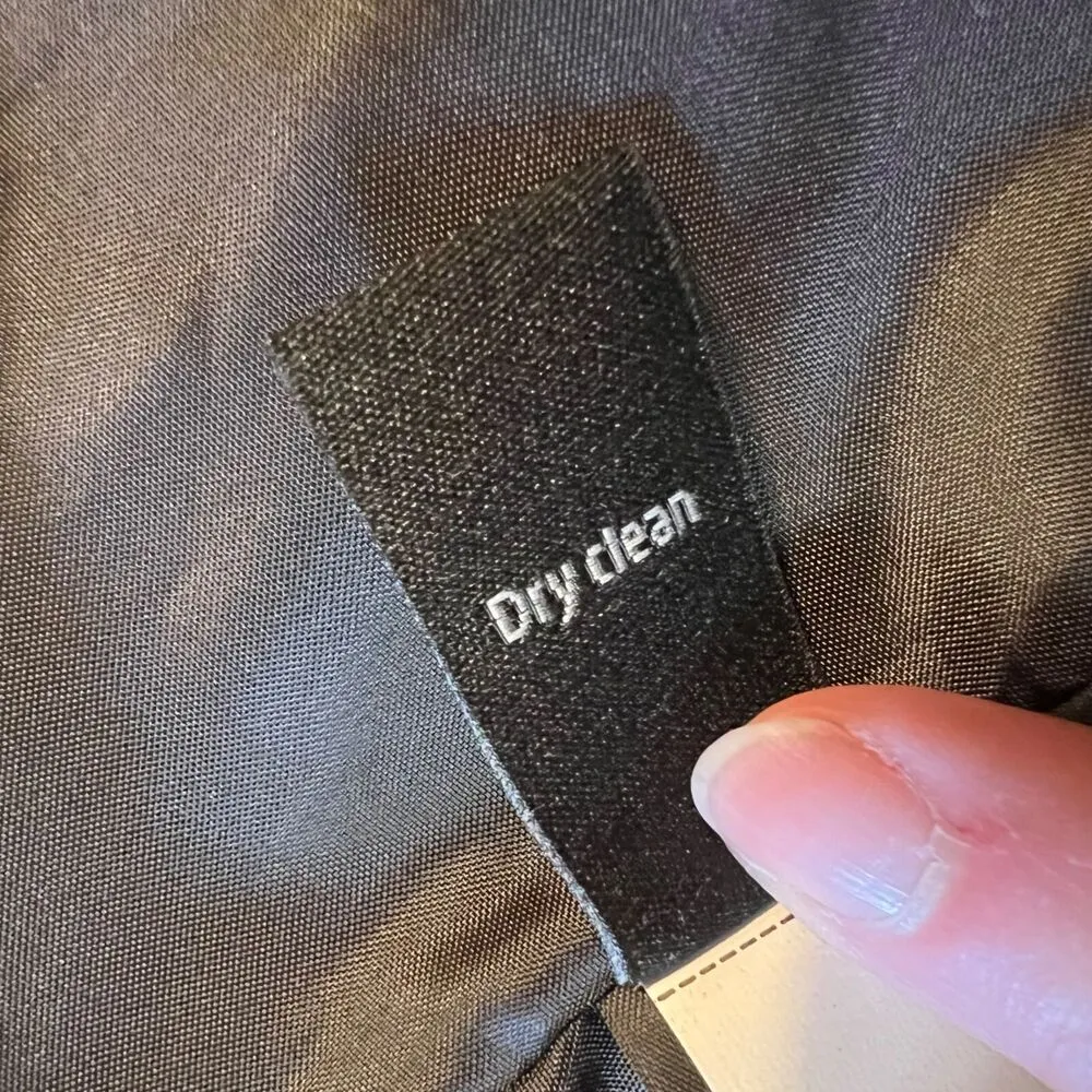 Apt 9 Womens Cape Coat Jacket Wool Blend Elegant Classic Outerwear Black Medium - Image 14