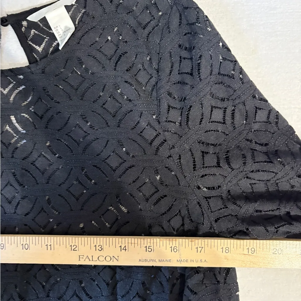 H&M Black Lace Top - Image 6
