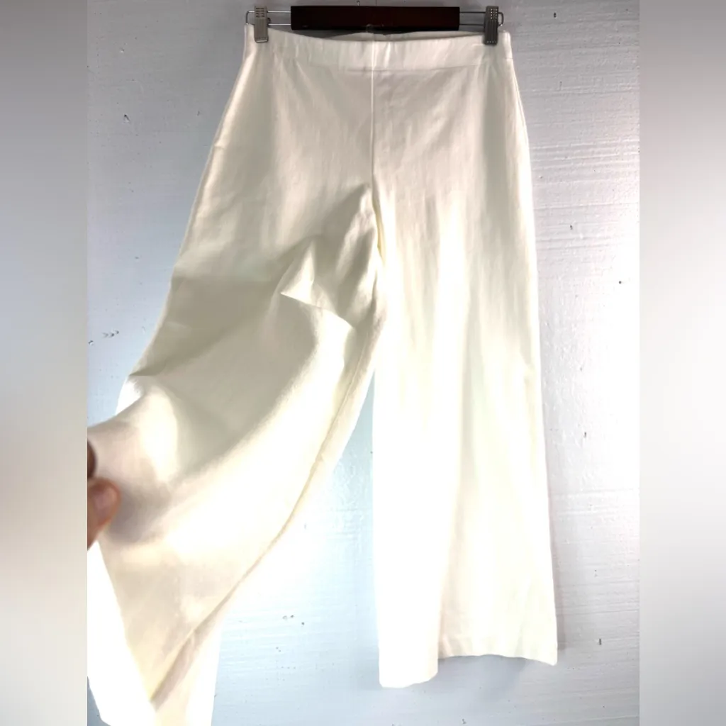 Fifteen Twenty M Minimalist Wide Leg Pants in White - Image 7