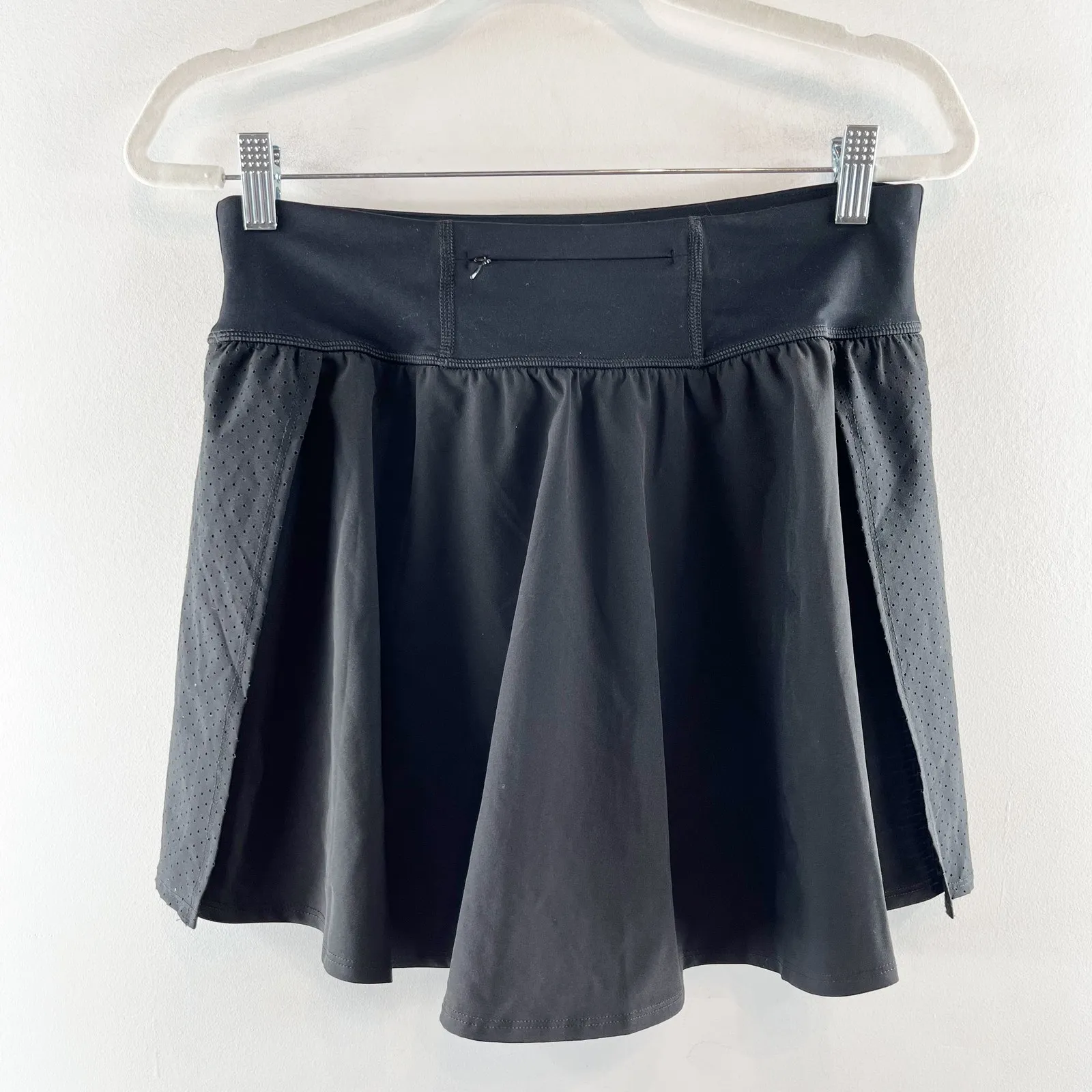 SPANX Get Moving High Waisted Skirt Skort Black Large - Image 2