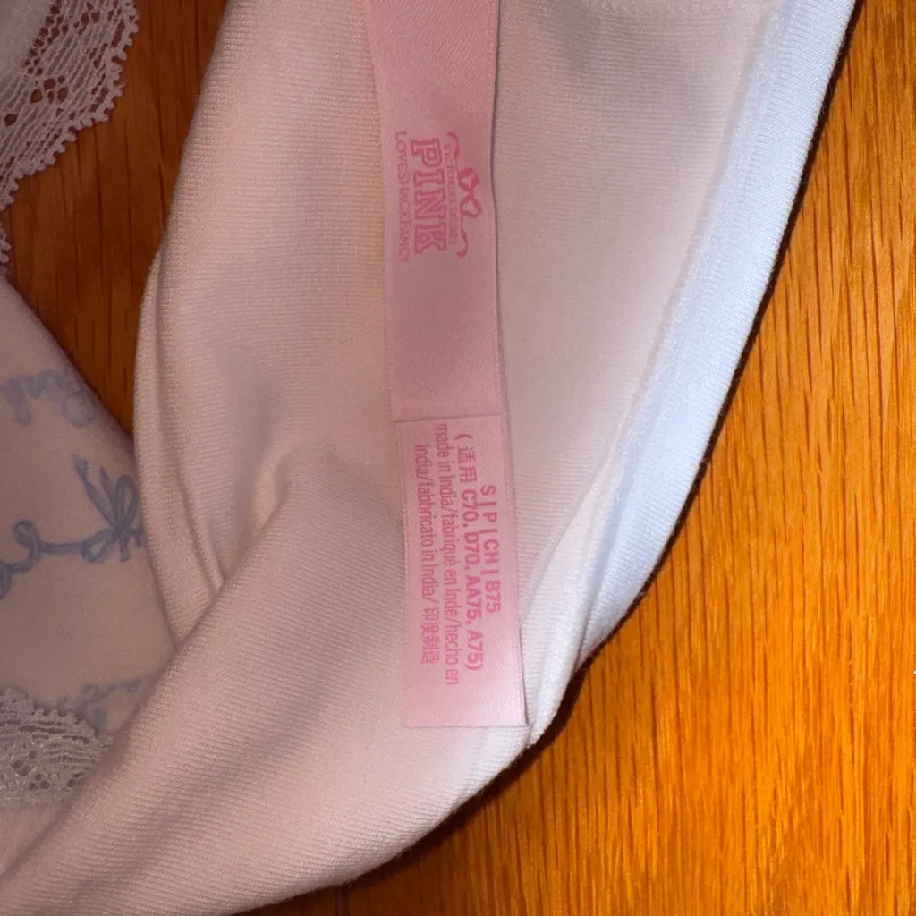 PINK x Loveshackfancy Racerback Sports Bra - Image 3