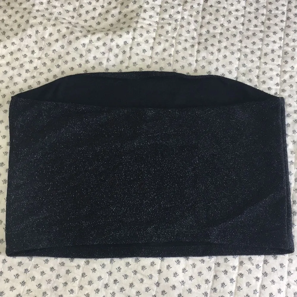 Wild Fable • Black Sparkly bandeau - Image 3
