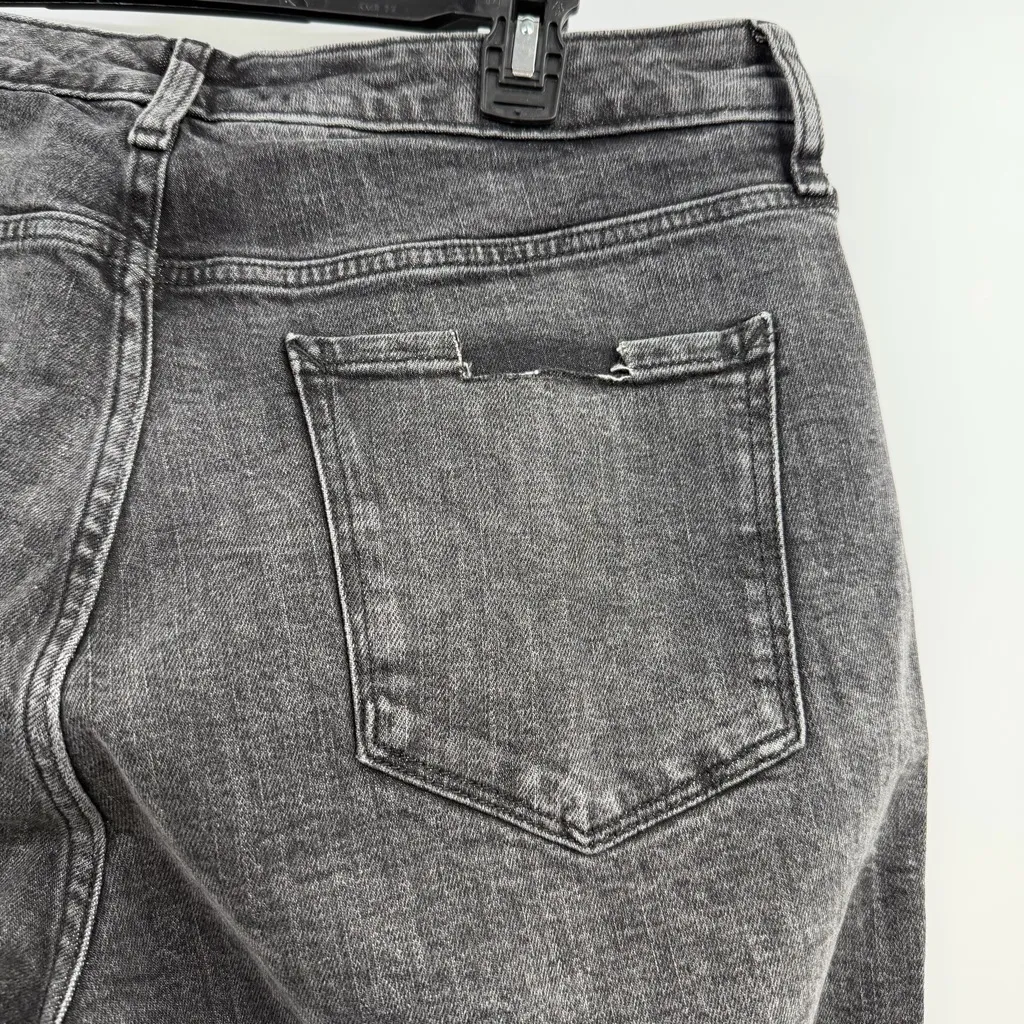 a.n.a a new approach High Rise Straight jeans in blackout plus size 16W NWT Black - Image 8