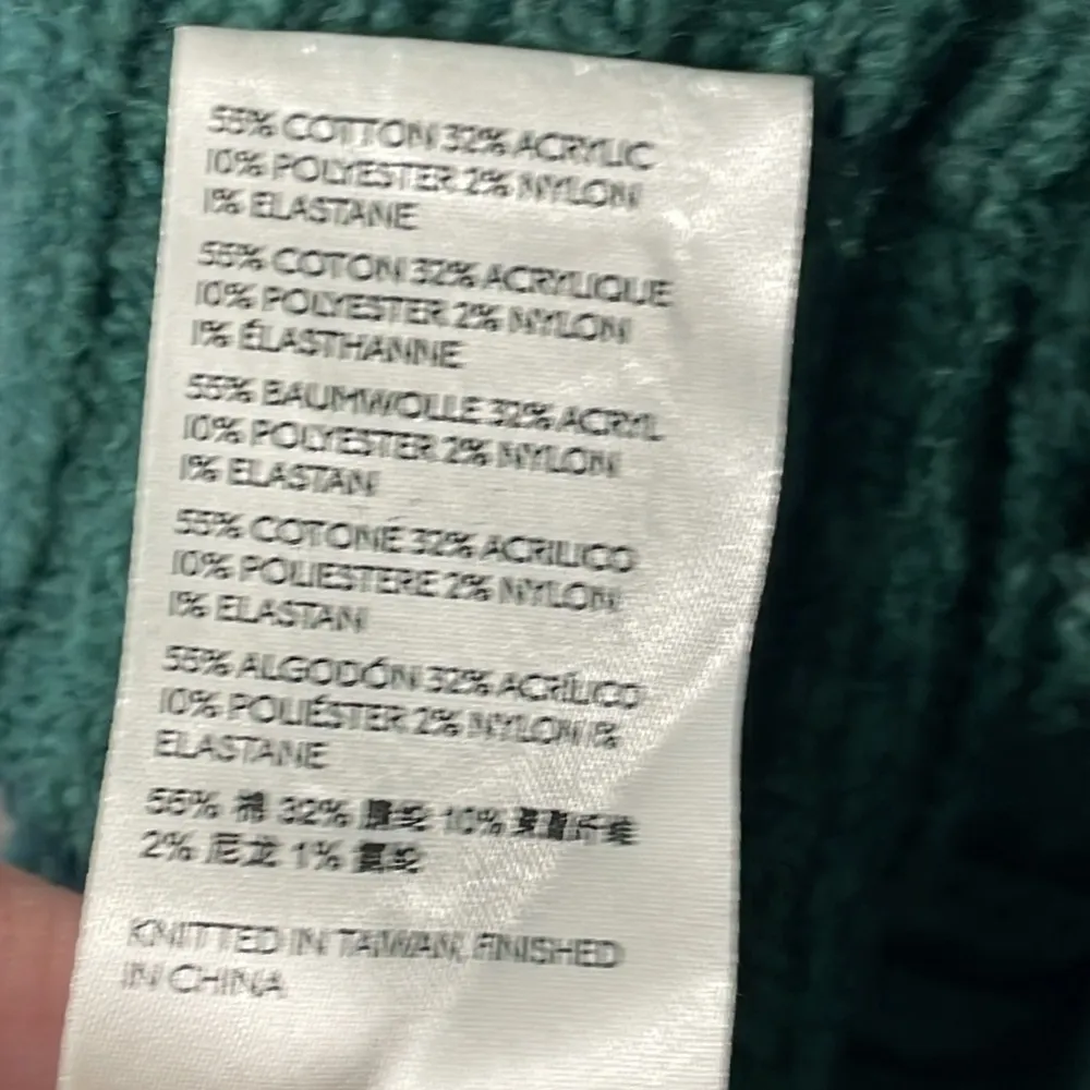 Free People brookside tunic pine needle green sweater XS - Image 11