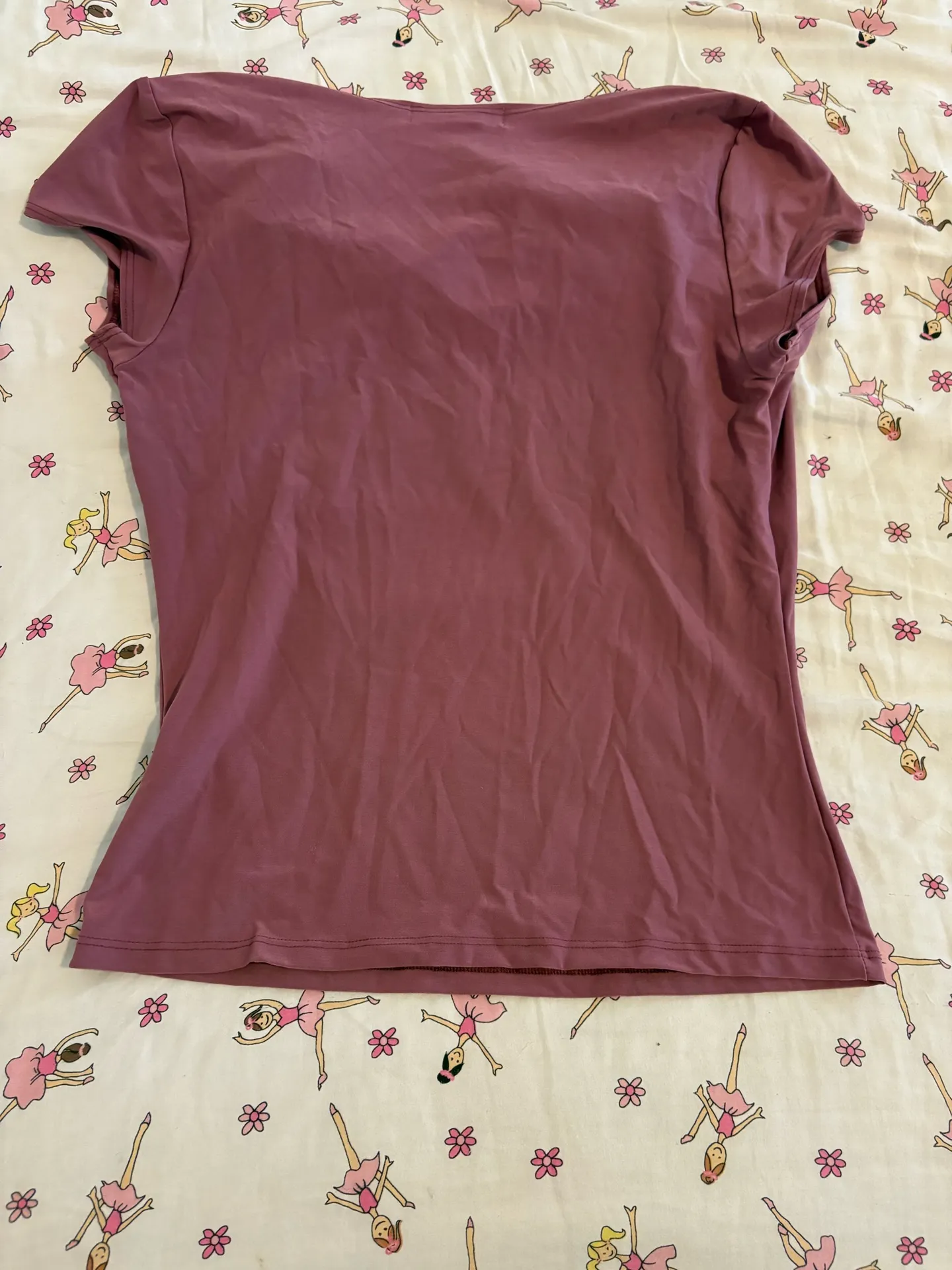 Dress Barn fancy purple tee shirt - Image 4