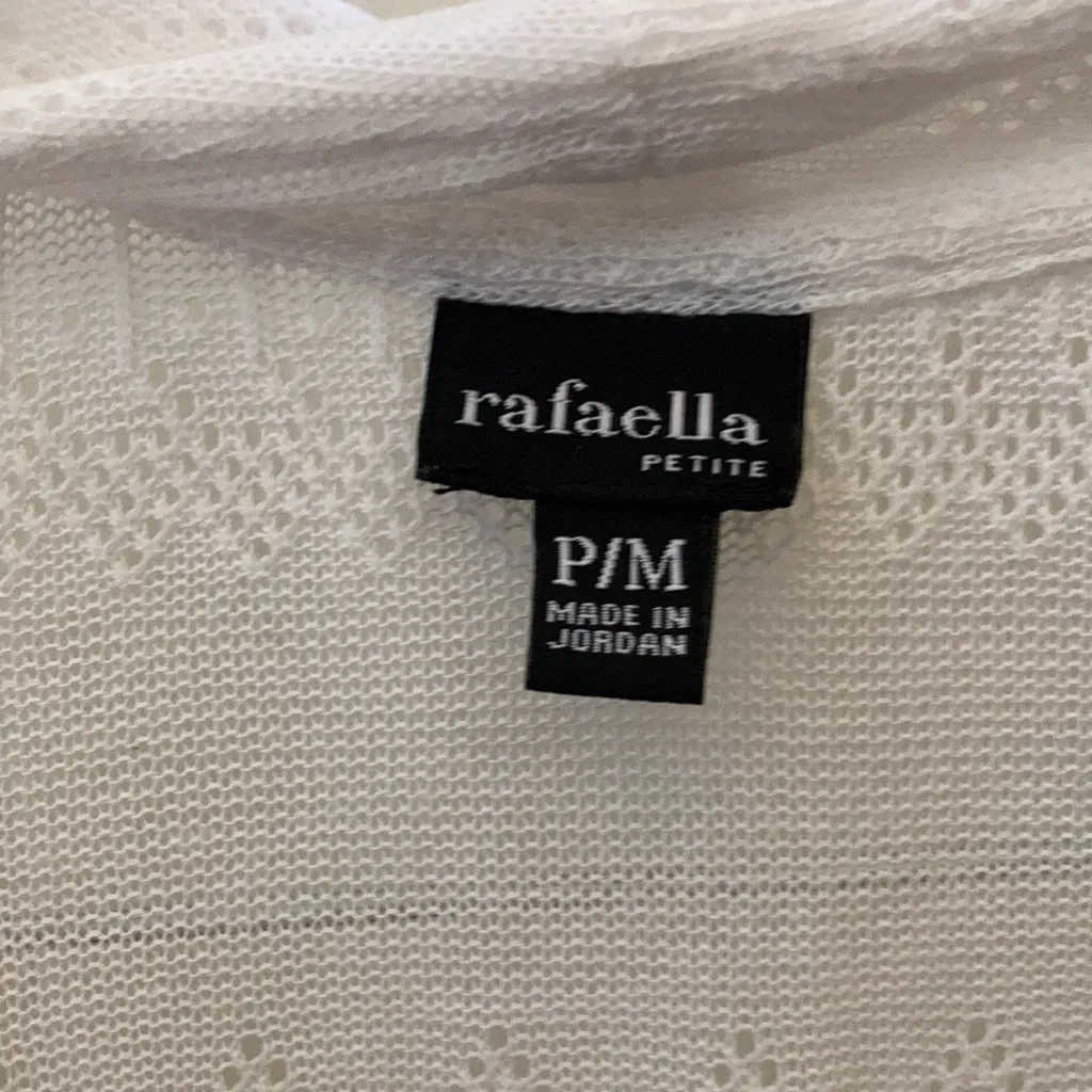 FINAL MARKDOWN Rafaella open front cardigan petite medium - Image 2