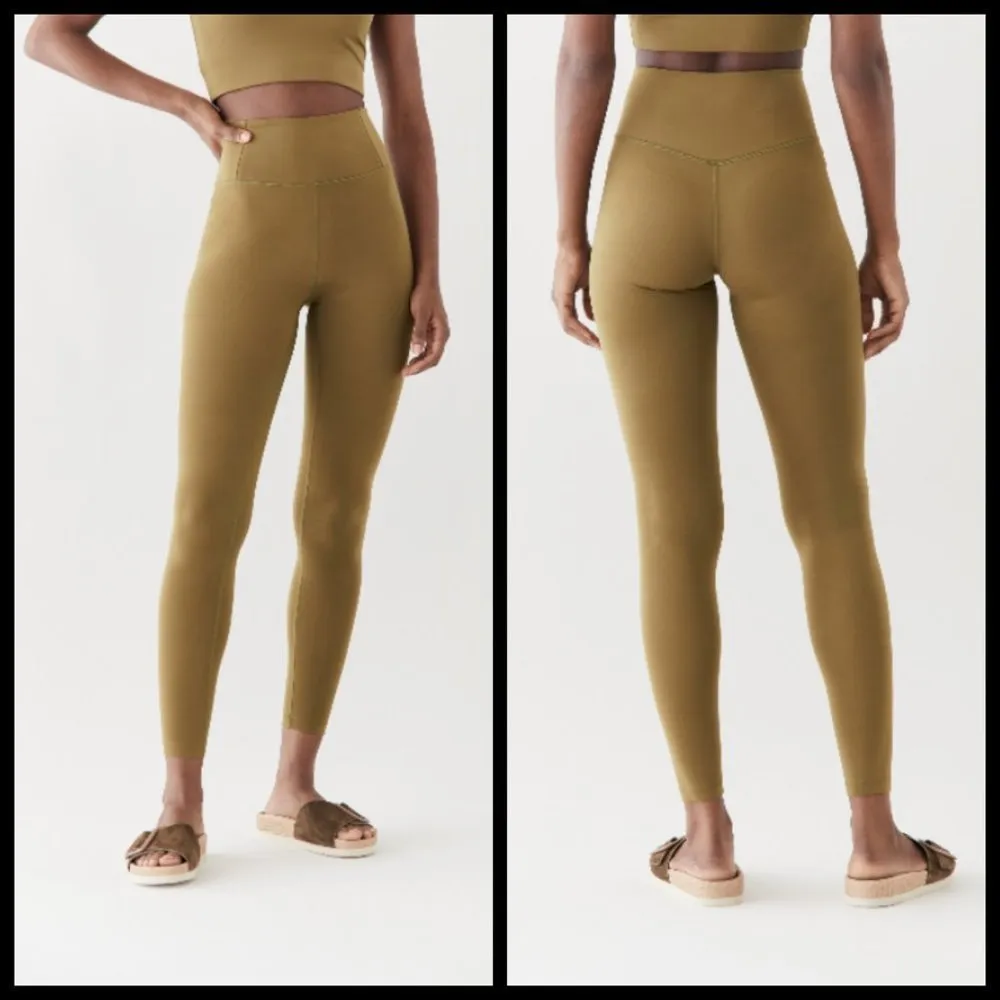 💕GIRLFRIEND💕 FLOAT Seamless High-Rise 7/8 Length Legging Fern XL NWT - Image 6