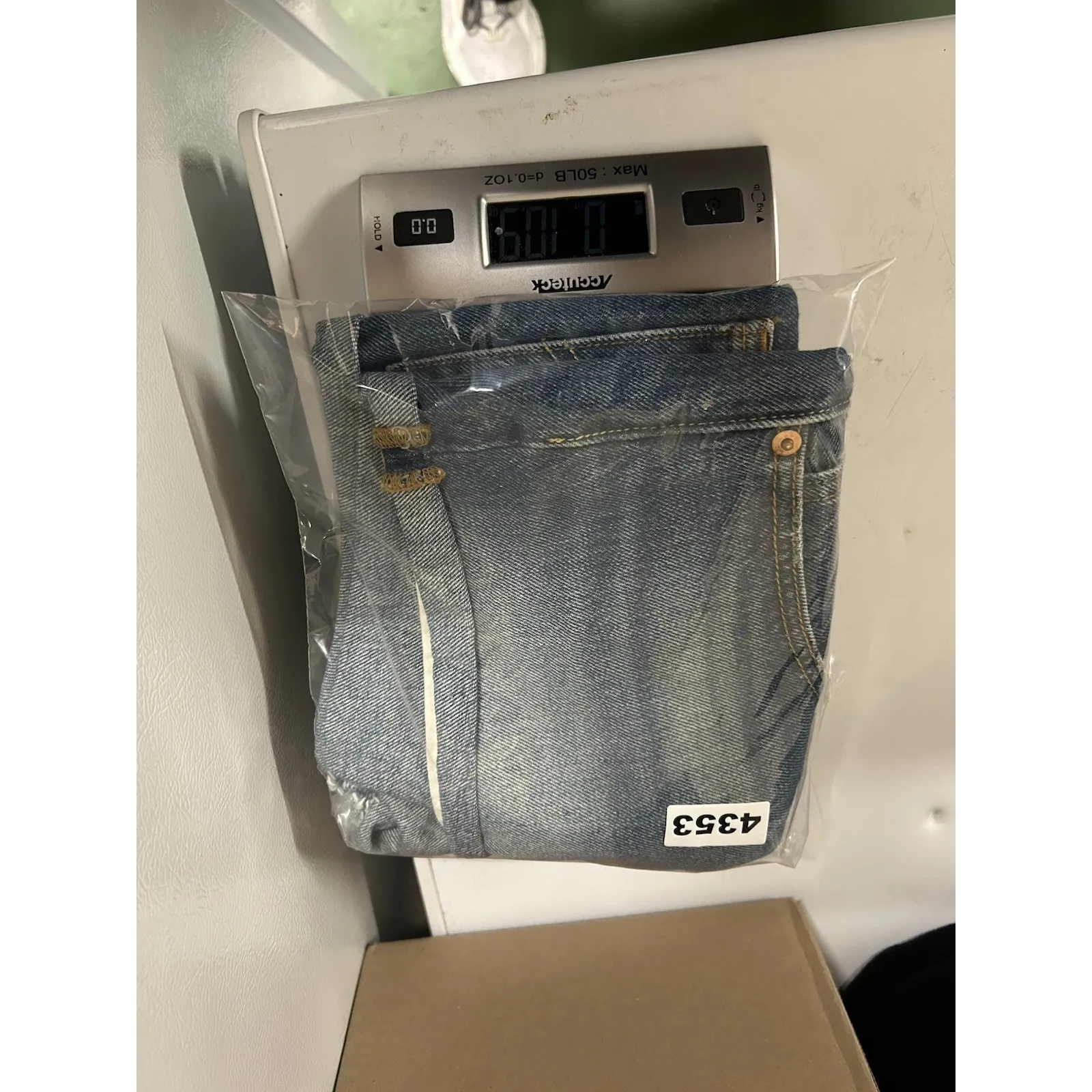 Levis 501 Jorts Denim Jean Shorts Mid Rise Blue Medium Wash Womens Size 26 - Image 7