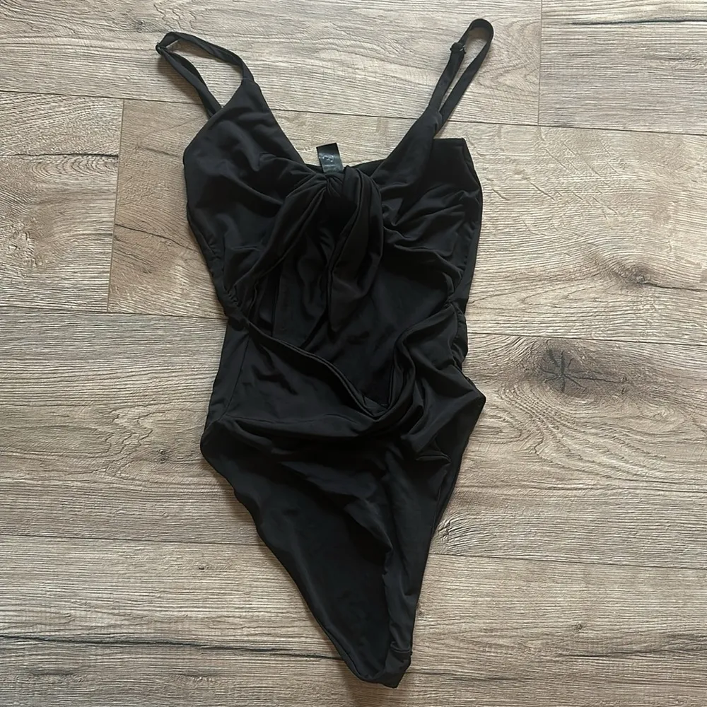 NWT Naked Wardrobe get knotty one piece suit MEDIUM - Image 4