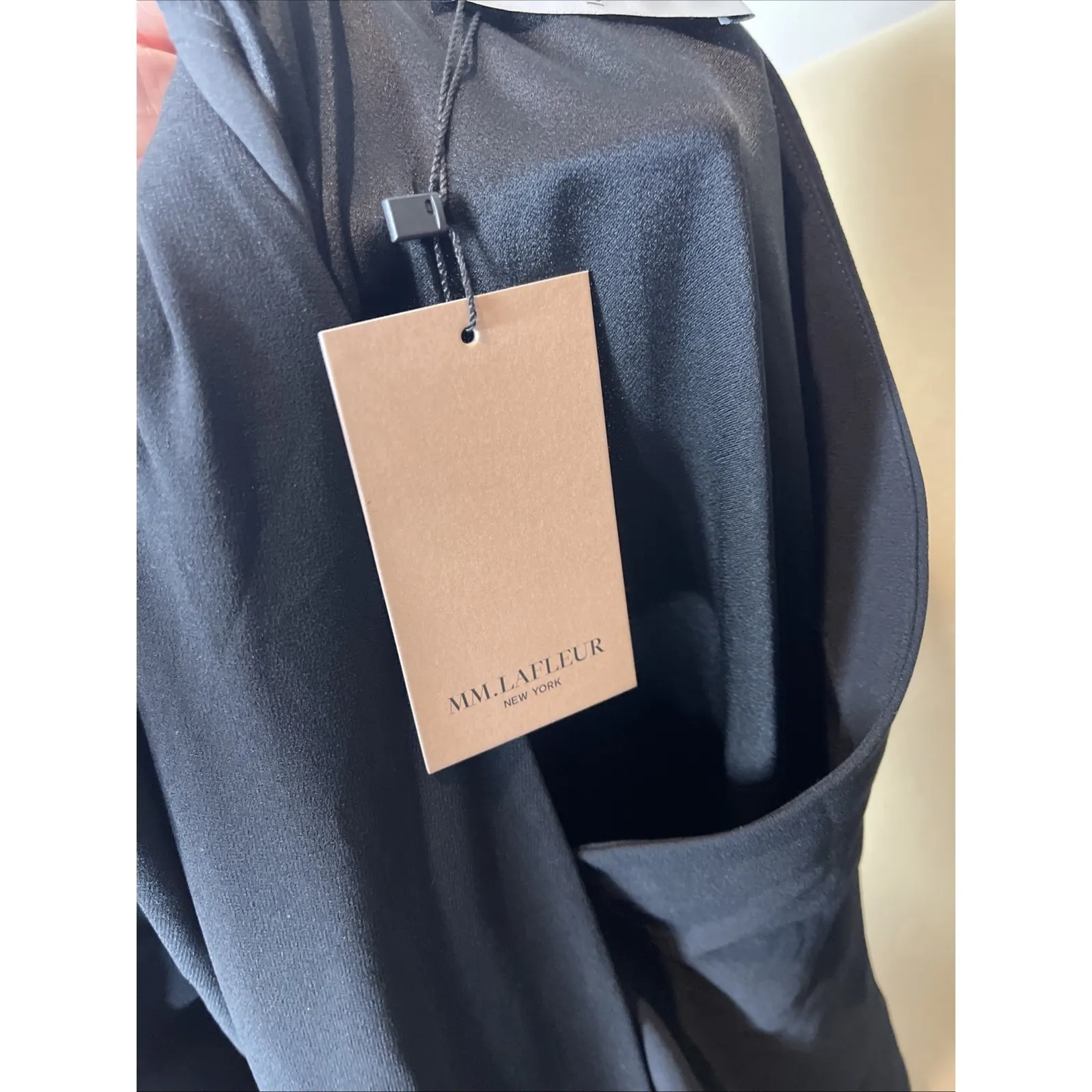 NEW MM Lafleur‎ Tory 5.0 Black Crepe Dress Size 16 - Image 11