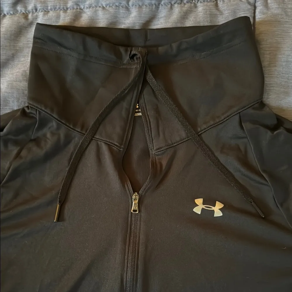 Under Armour  Black Zip-Up Jacket - Image 3