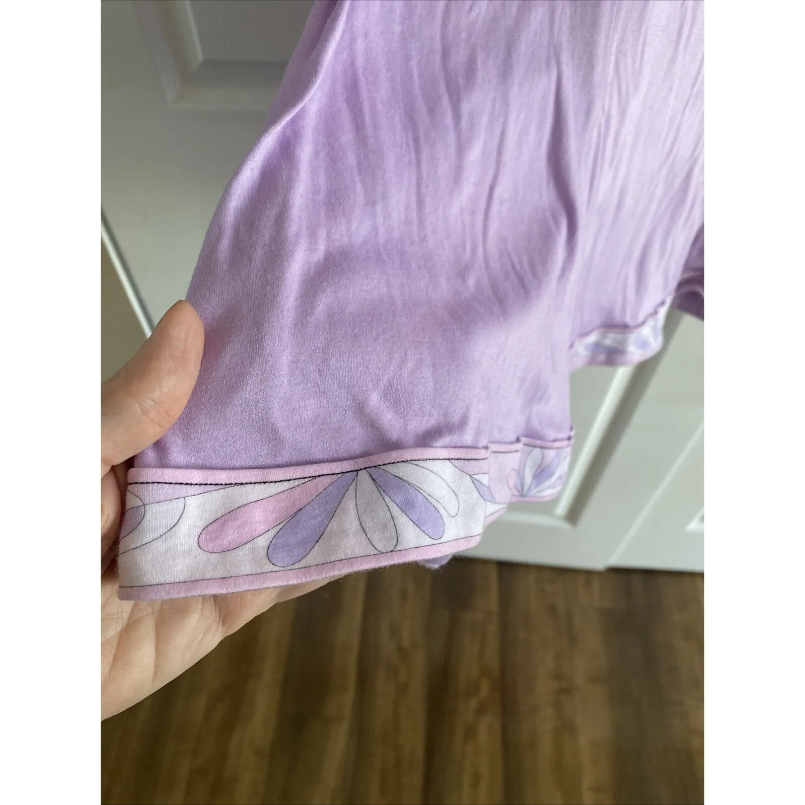 Averardo Bessi Women's Large Purple Sleeveless Dress MOD Retro A Line Travel - Image 5