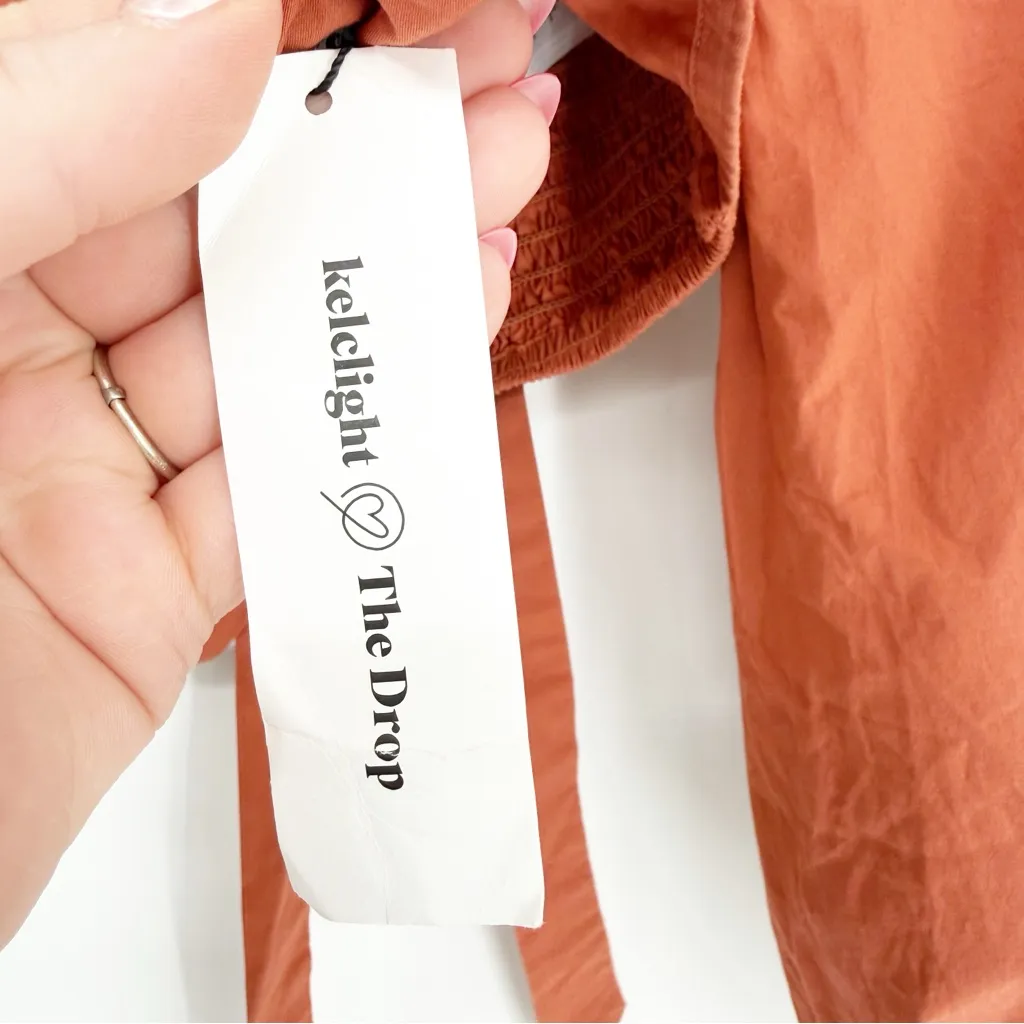 NWT Kelclight x The Drop Baked Clay Top M Orange Size M - Image 8