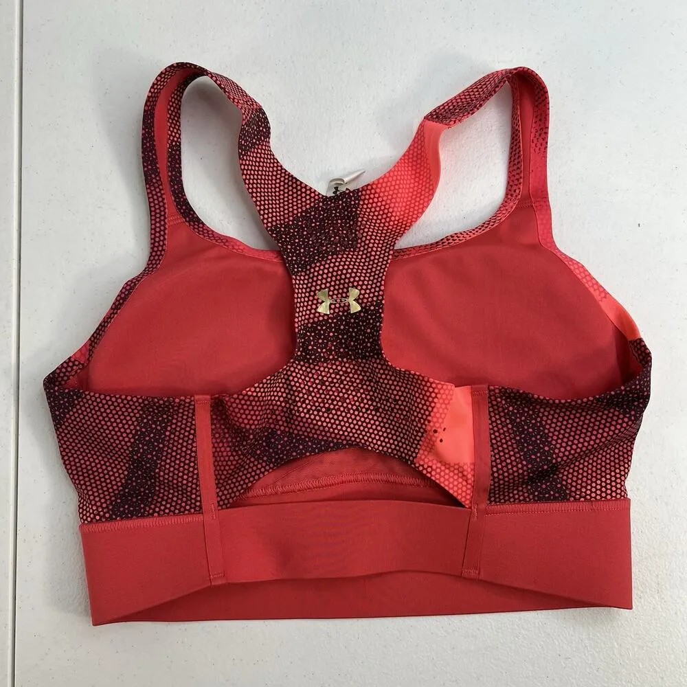 Under Armour Small S Breathelux Performance Sports Bra Medium Impact Compression - Image 4