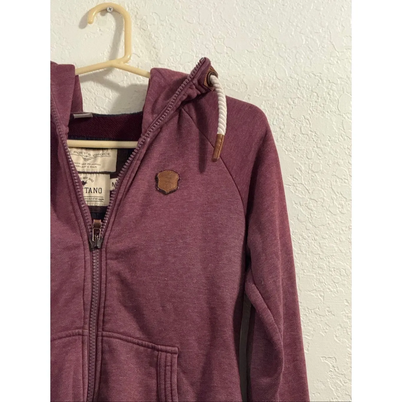 NAKETANO Brave New Bird Hoodie Sweatshirt Women's Size M Casual Urban thick rope - Image 4