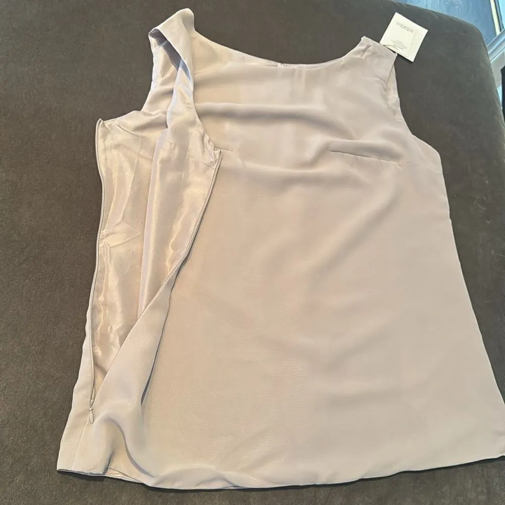 Women’s Gray Chiffon 3 Piece Formal Mother of the Bride Pants Suit Size 16 NEW - Image 9