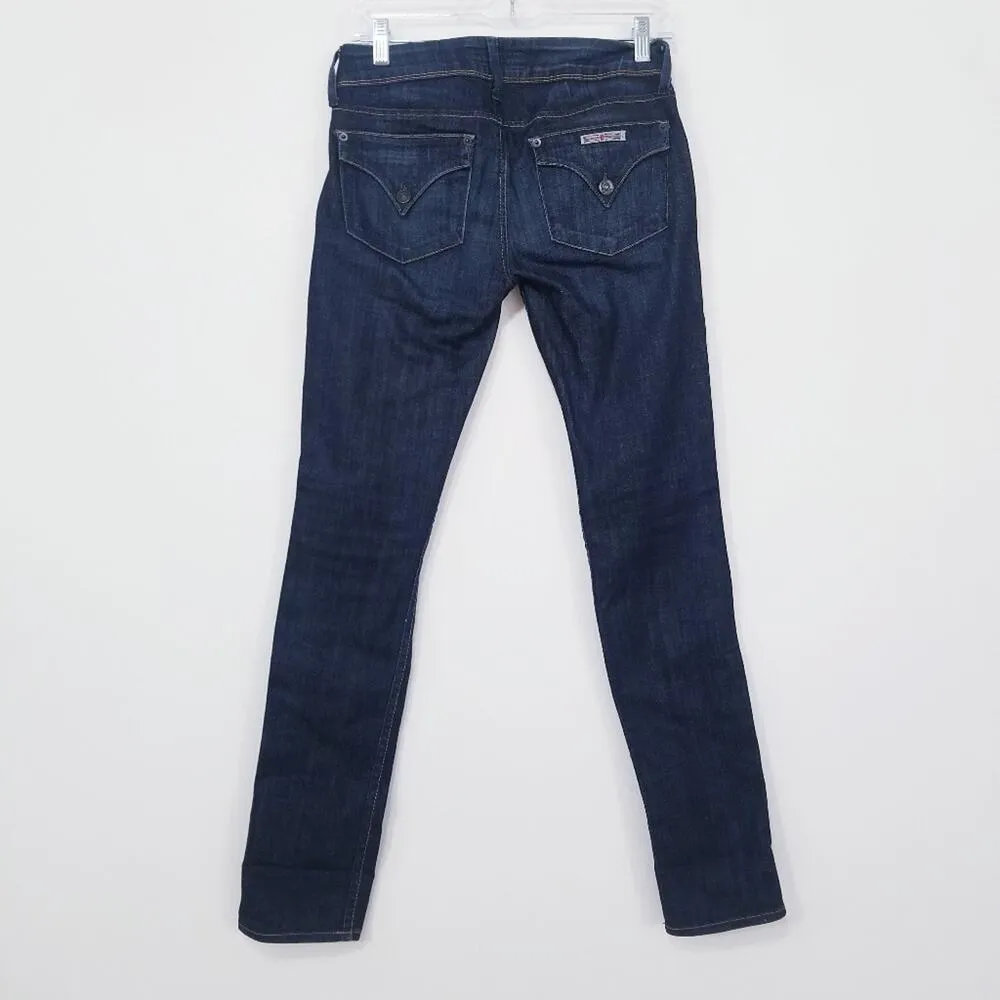 Hudson Jeans Low Rise Dark Wash Skinny Denim - Image 3